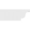 Ekena Millwork Standard Newport Architectural Grade PVC Rafter Tail, 3"W X 6"H X 16"L RFTP03X06X16NEW - alternate 3